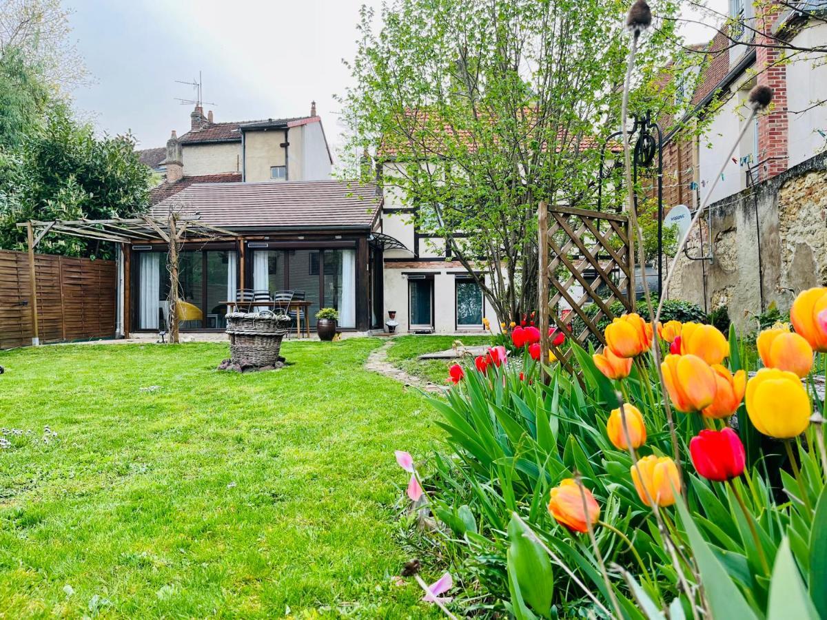 Villa Au petit Jardin Sézannais à Sézanne Extérieur photo